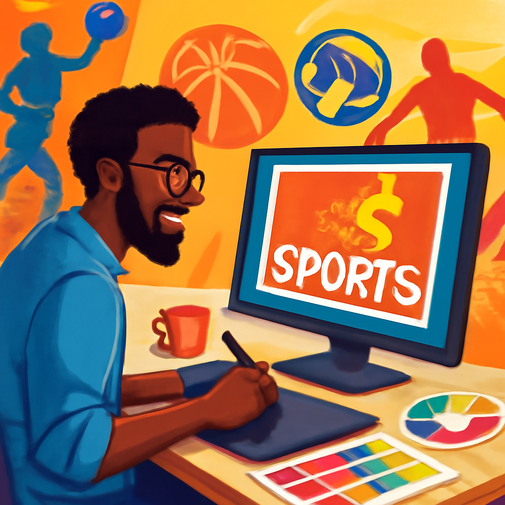 Designer Gráfico Esportivo: Transformando Clubes e Marcas em Ícones Visuais