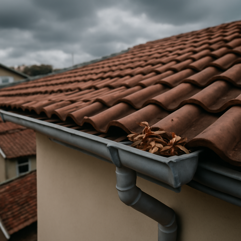 O perigo oculto do acúmulo de folhas e sujeira nos pontos de escoamento da casa
